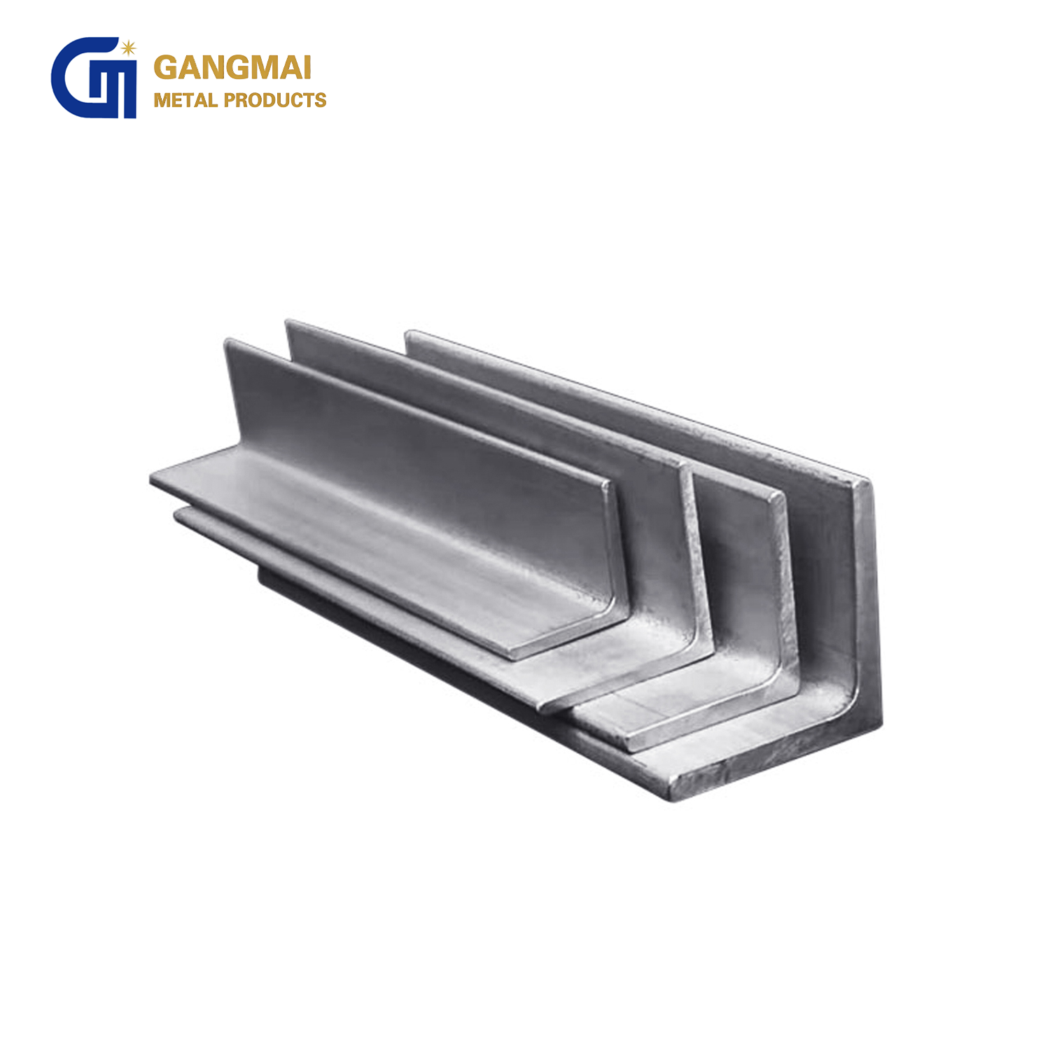 Q235 Q345 Carbon Mild Steel Angel Iron Equal Angle Steel Bar Industrial Use Hot Rolled Welding Iron L-Shape Angle