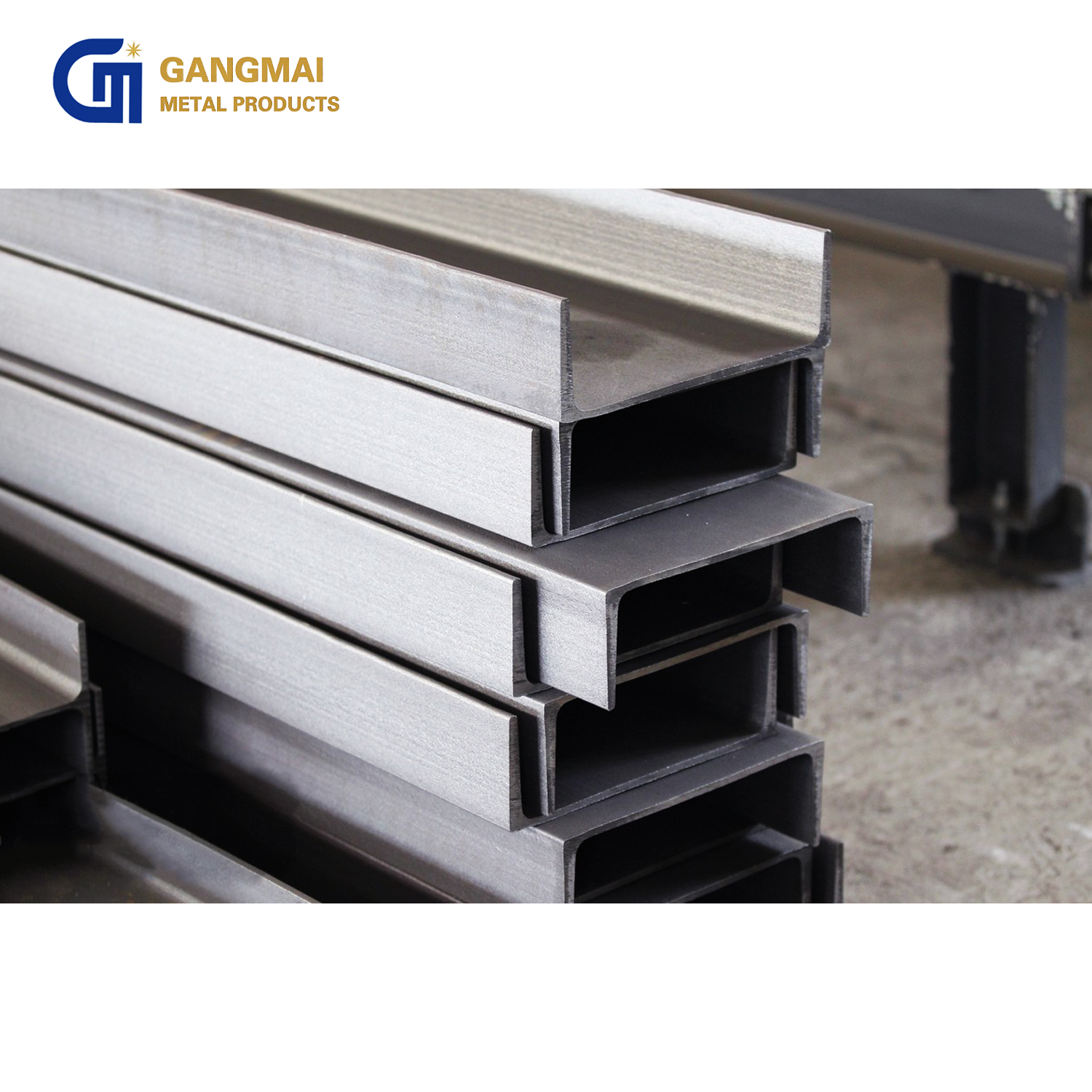 Steel U Channel C Channel Section ASTM Q235/Q345/SS400 Steel Channels