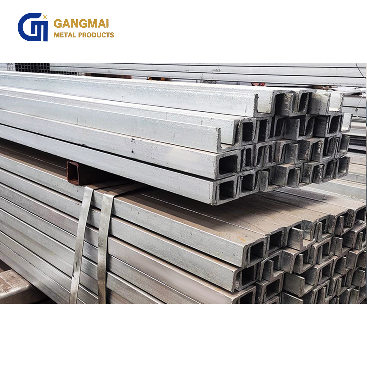 Steel U Channel C Channel Section ASTM Q235/Q345/SS400 Steel Channels