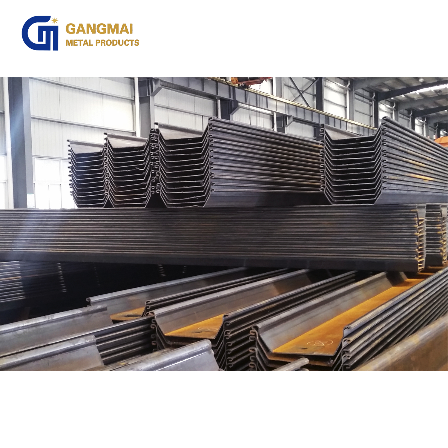 Z type and U type hot rolled steel sheet pile