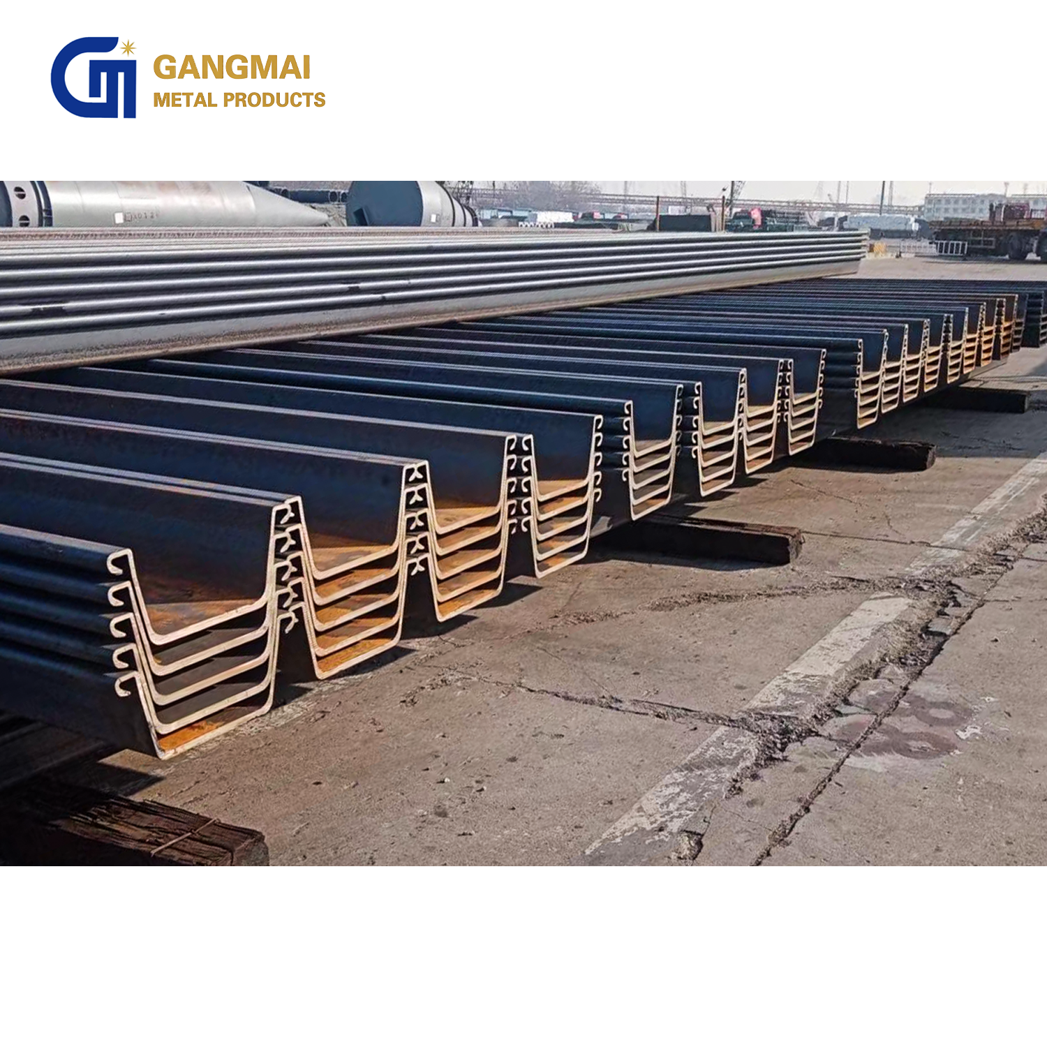 AZ50-700 AZ52-700 Z Type Steel Sheet Pile