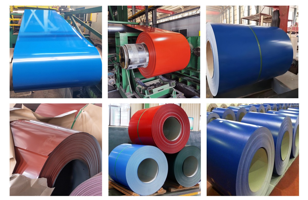 PPGI Galvanized Color Coated Steel Coil Precoated Galvanized Steel Coil