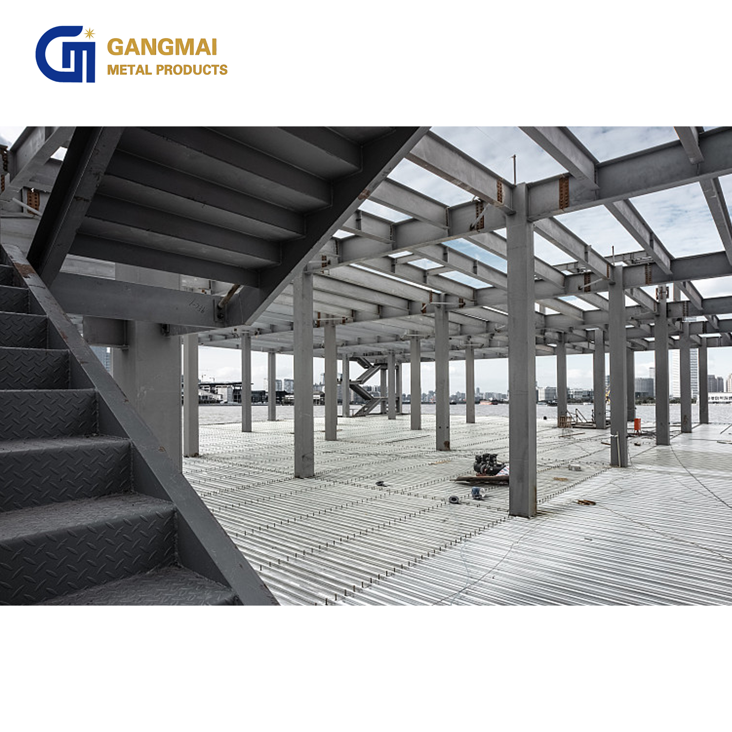 Pre Engineered Steel Structure Warehouse Building Prefab Metal Workshop for Industrial Storage