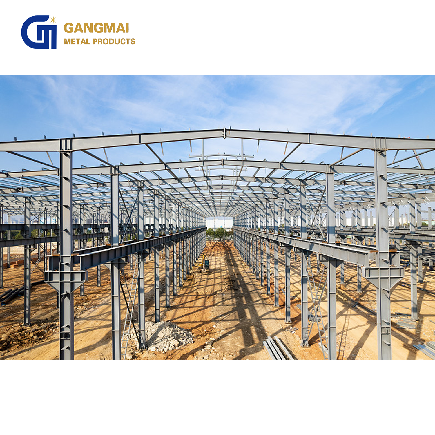 Pre Engineered Steel Structure Warehouse Building Prefab Metal Workshop for Industrial Storage