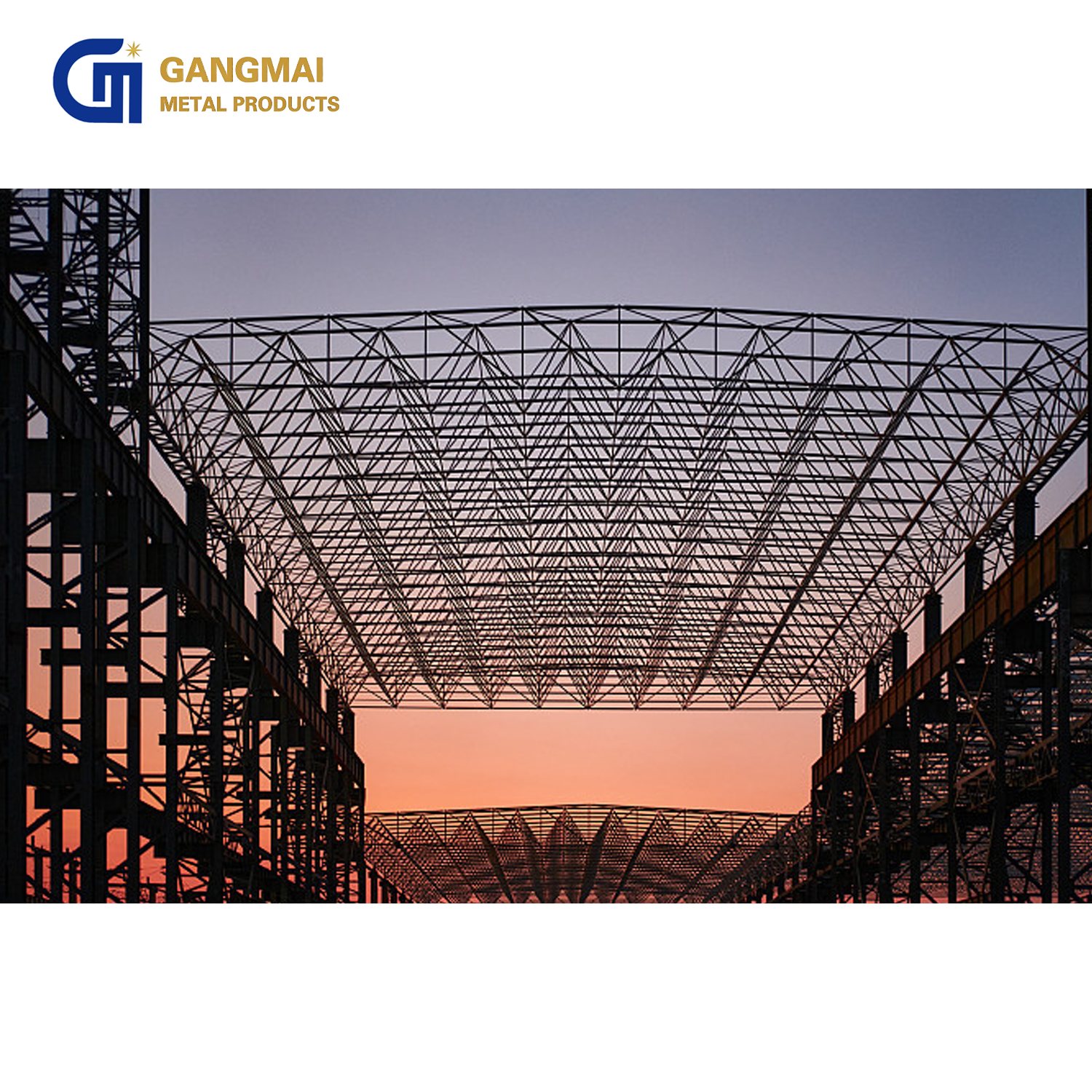 Prefabricated Steel Building Industrial Warehouse Workshop Steel Structure Manufacturer Large Span Steel Frame