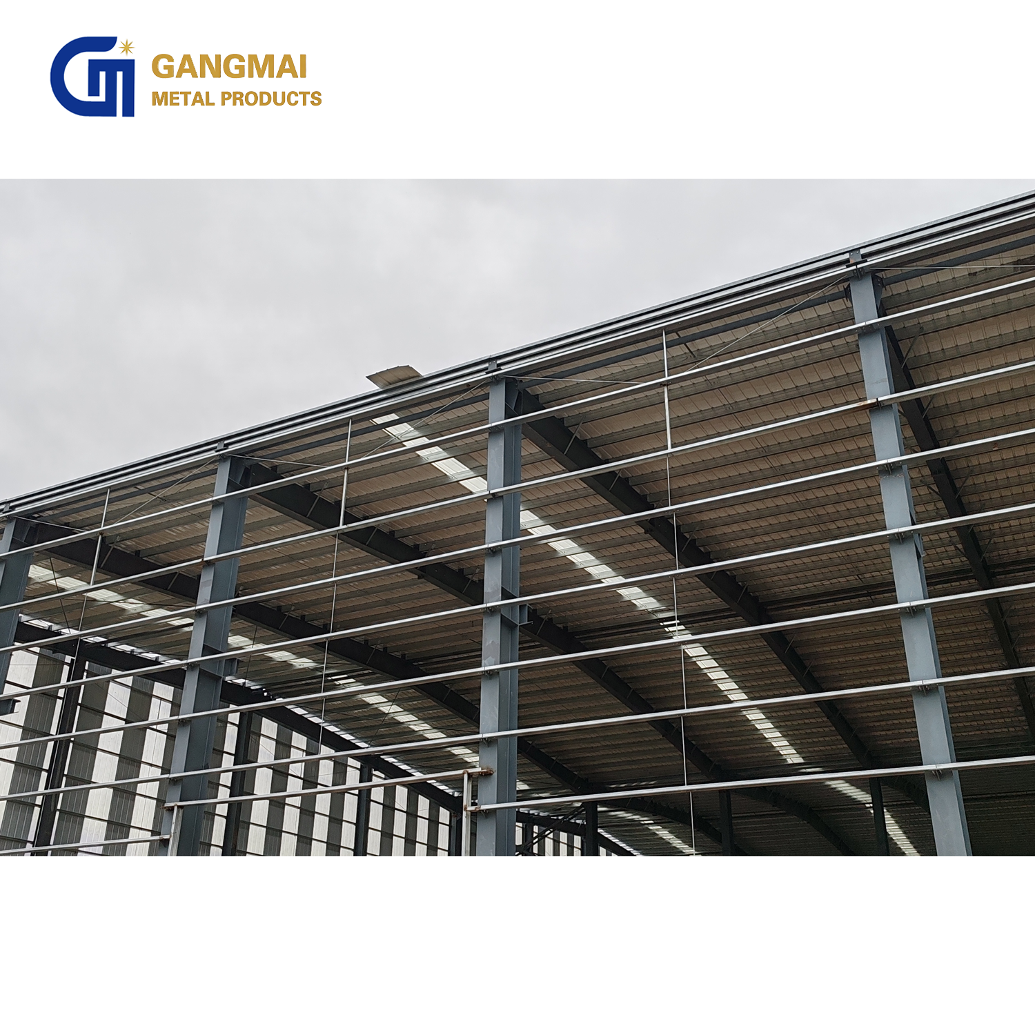 Prefabricated Steel Building Industrial Warehouse Workshop Steel Structure Manufacturer Large Span Steel Frame