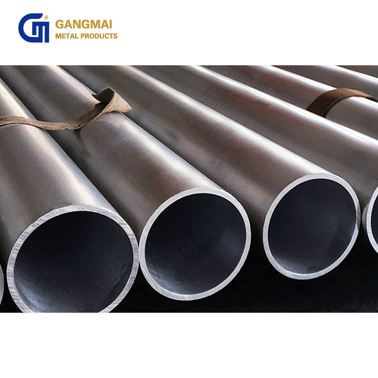 Factory Supply Aluminum 1050 1060 3003 3105 5052 6061 6063 7075 Alloy Aluminum Tube Aluminum Pipe