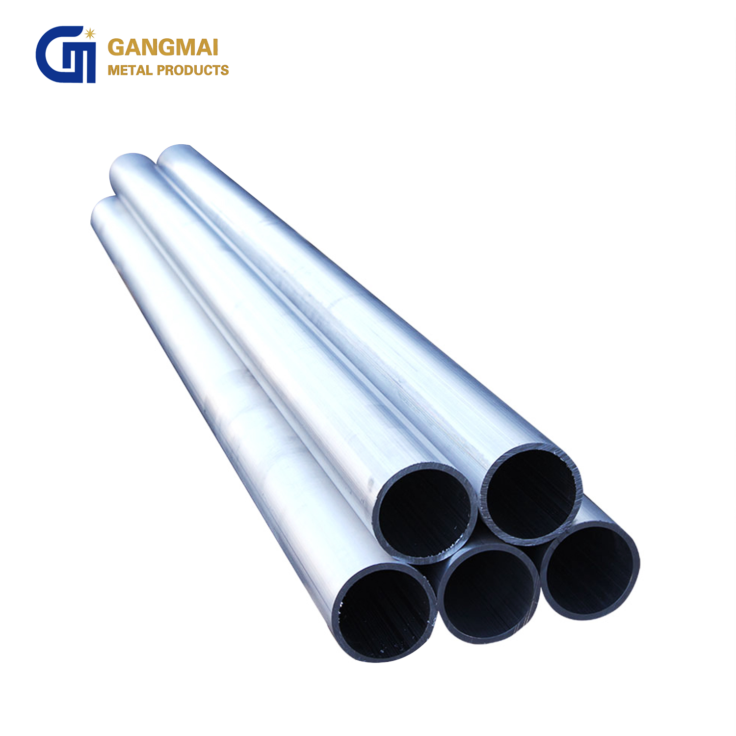 Aluminum Supplier Metal Sheet 6061 6181 T6 Aluminum Tube 2014 5052 5754 7075 2024 Round Aluminum Pipe