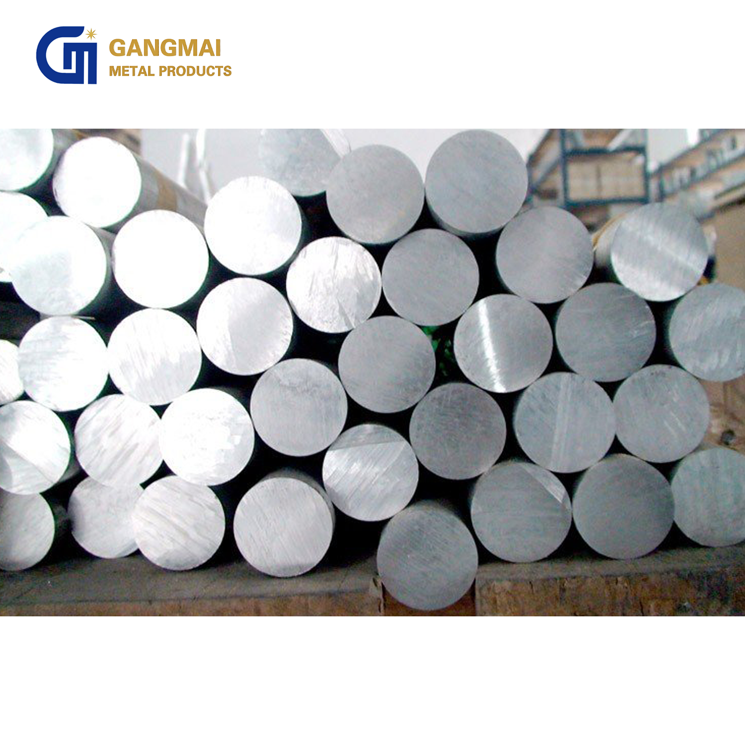 6061 6063 6082 3003 2024 5052 7075 4032 Aluminum Alloy Rod/ Steel Bar