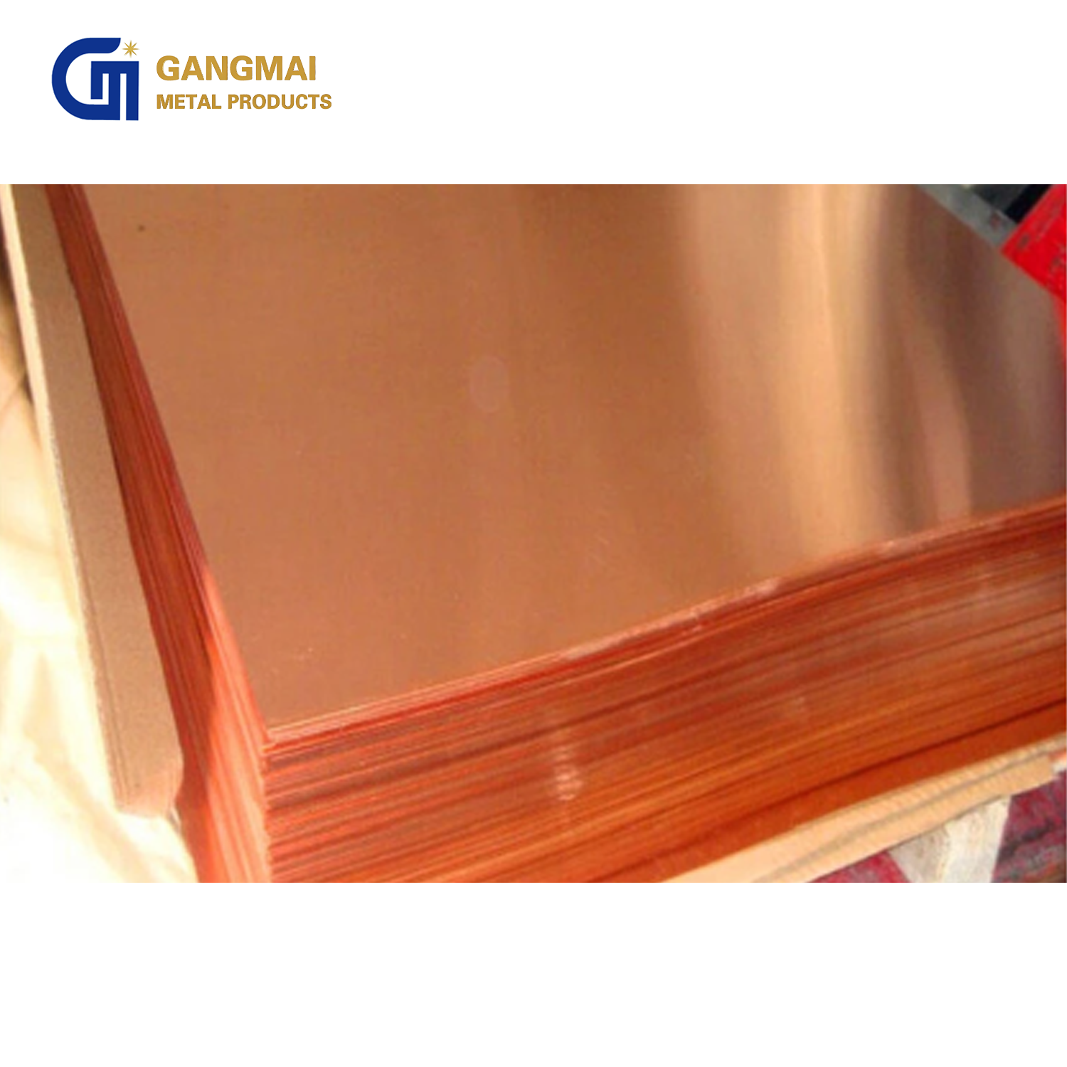 High Quality Copper Plate C17200 C17500 C5191 50mm Thick Copper Plate Sheet