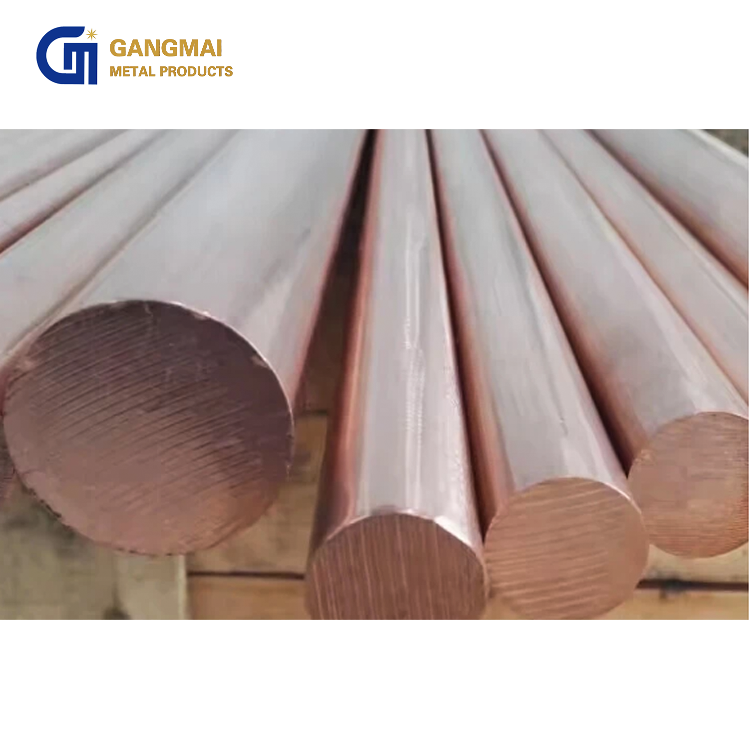 Best Selling C11000 Pure Copper Round Rod / Copper Round Bar 2mm 4mm 6mm 8mm Copper Bar
