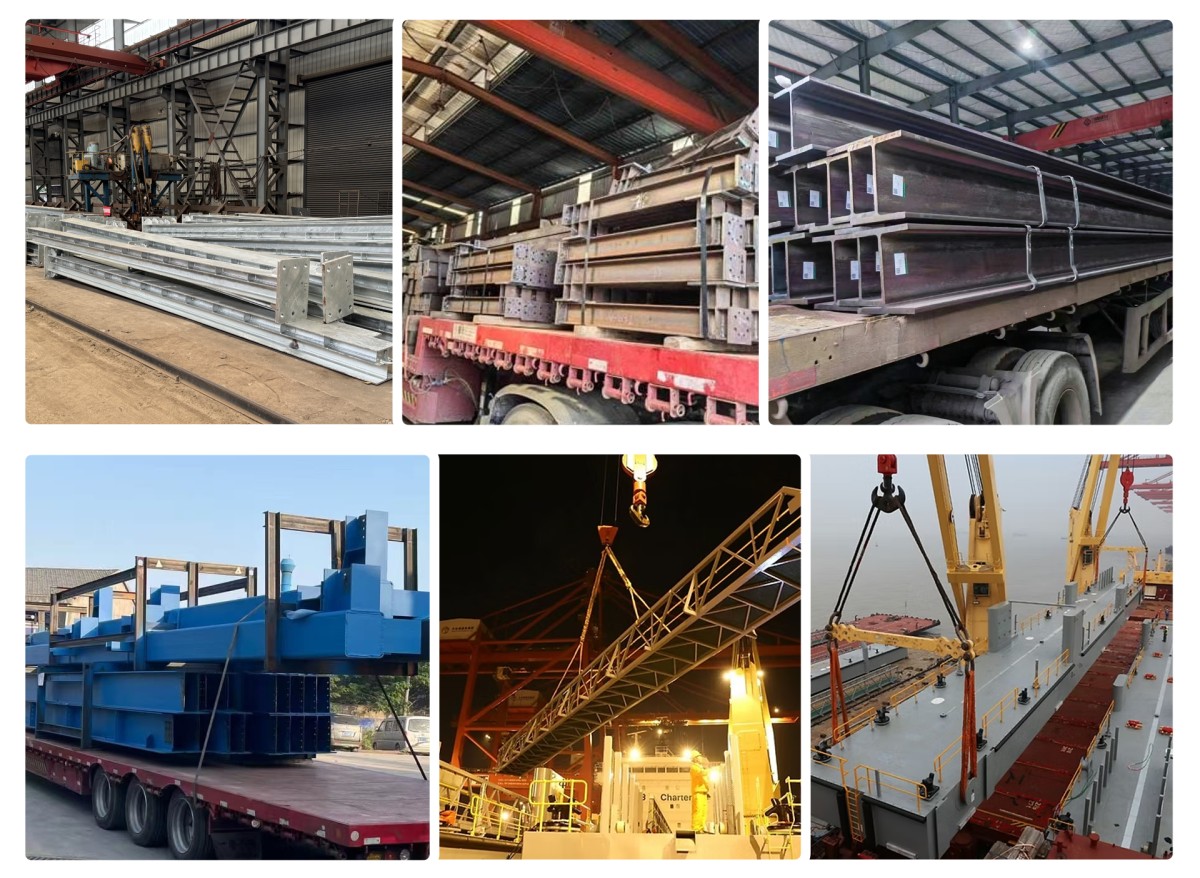 Prefabricated Structural Grade H-Beam Steel Structure Factory Warehouse Building for Workshop