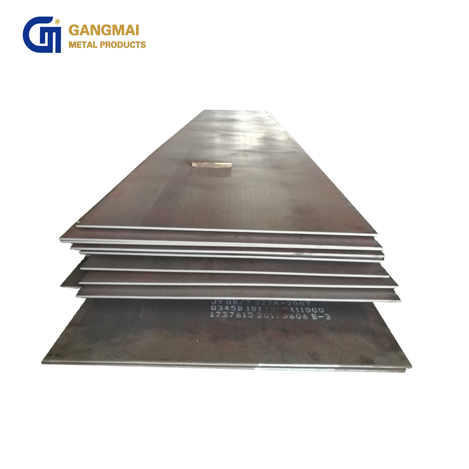 Medium Thick Steel Plate Grade ASTM A36 Q345 Q355 Hot Rolled Carbon Steel Plate 20mm 25mm 30mm 40mm Thickness Ms Iron Plate