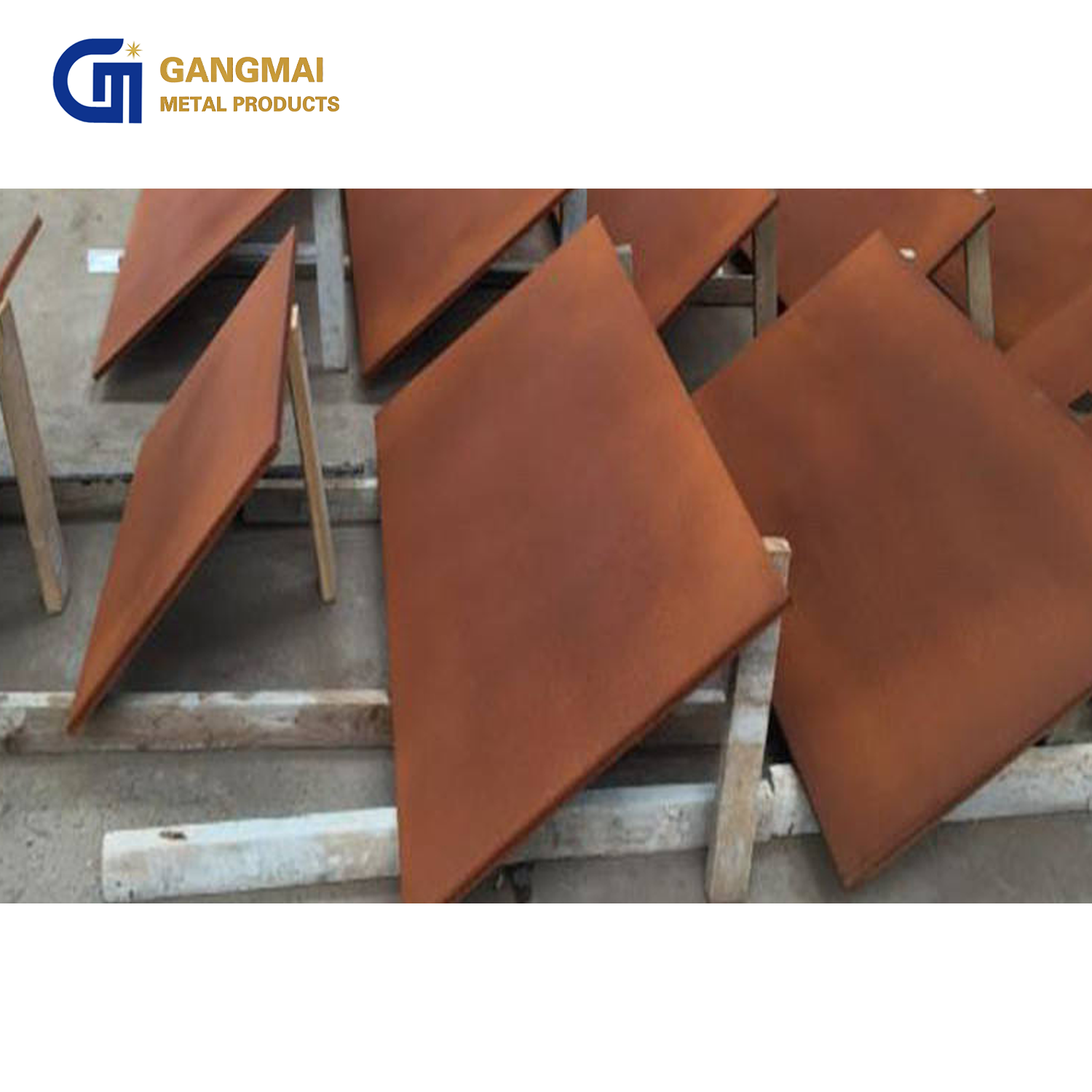 Corten Steel Sheet Astm A606 Weathering Steel Sheet Metal Corten Q355gnh Q355nh Q235nh S355 A606-4 A606 Weathering Steel Plate