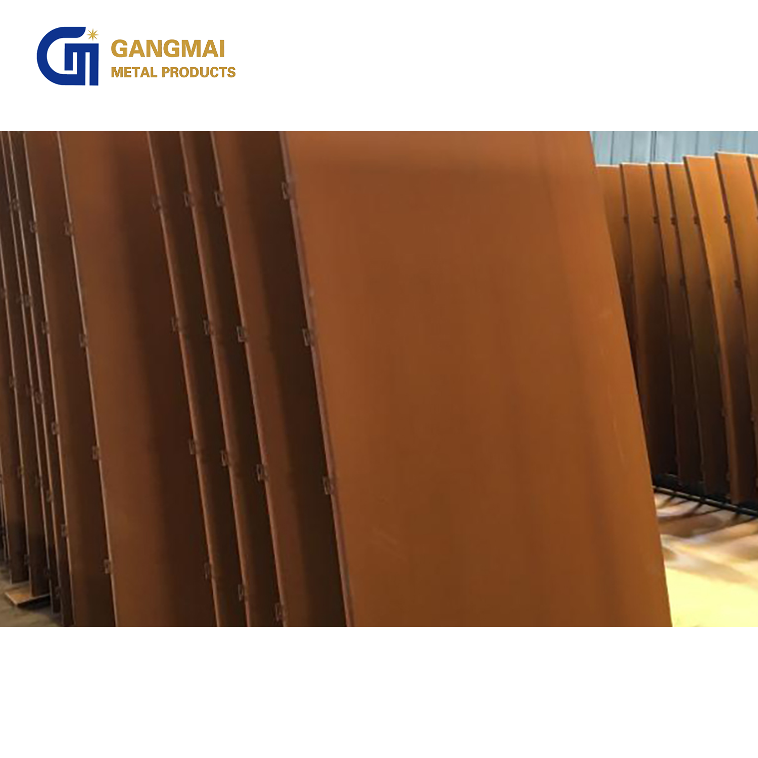 EN10025 S355 Hot Rolled High-Strength Weathering Steel Plate 10mm Thick Corten Steel Sheets