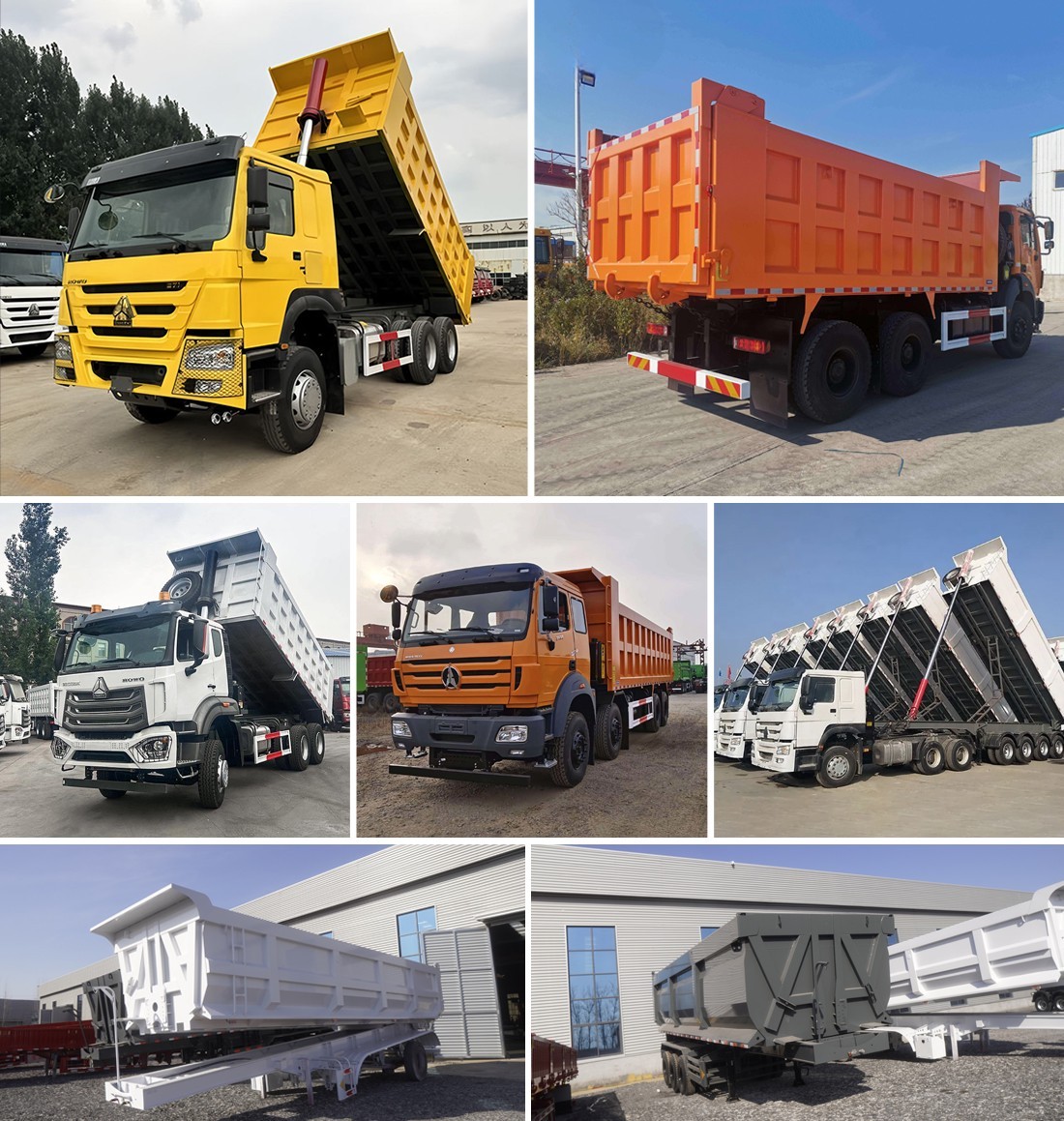 Howo Original Heavy Load Dump Truck 6x4 Durable Tipper Vehicle
