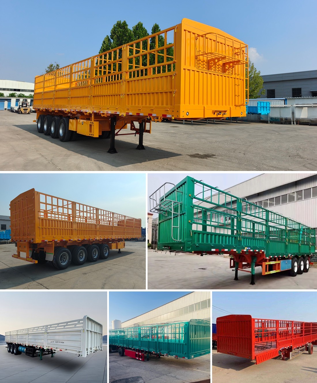 bc159680ae30a116e1940b8ad4cded8f Highwall Fence Truck Semi Trailer
