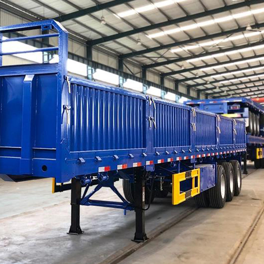 3 Axles Side Wall Sidewall Semi-Trailer 20ft 30ft 40ft Bulk and Container Transportation Truck Trailers 3 Axles Side Wall Sidewall Semi-Trailer 20ft 30ft 40ft Bulk and Container Transportation Truck Trailers