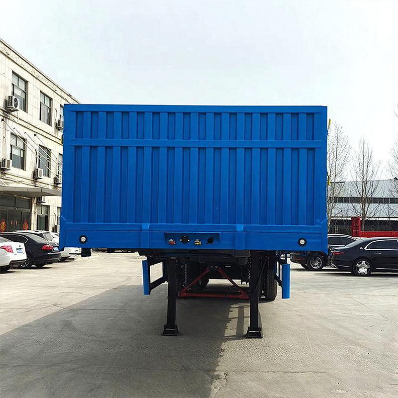60 Ton Drop Side Wall Semi Trailer Sidewall 3 Axle Cargo Transport Truck Trailer 60 Ton Drop Side Wall Semi Trailer Sidewall 3 Axle Cargo Transport Truck Trailer