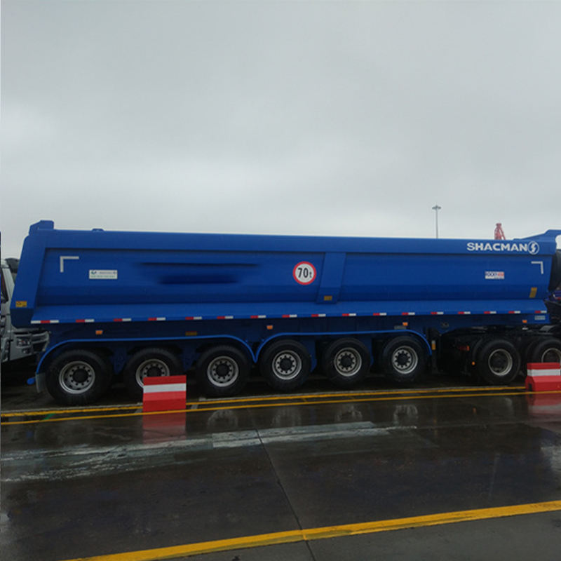 6 Axle Semi-Trailer Forward Sidewall Mounted Self-Dumping Rear Tipper Dump Semi Trailer 6 Axle Semi-Trailer Forward Sidewall Mounted Self-Dumping Rear Tipper Dump Semi Trailer