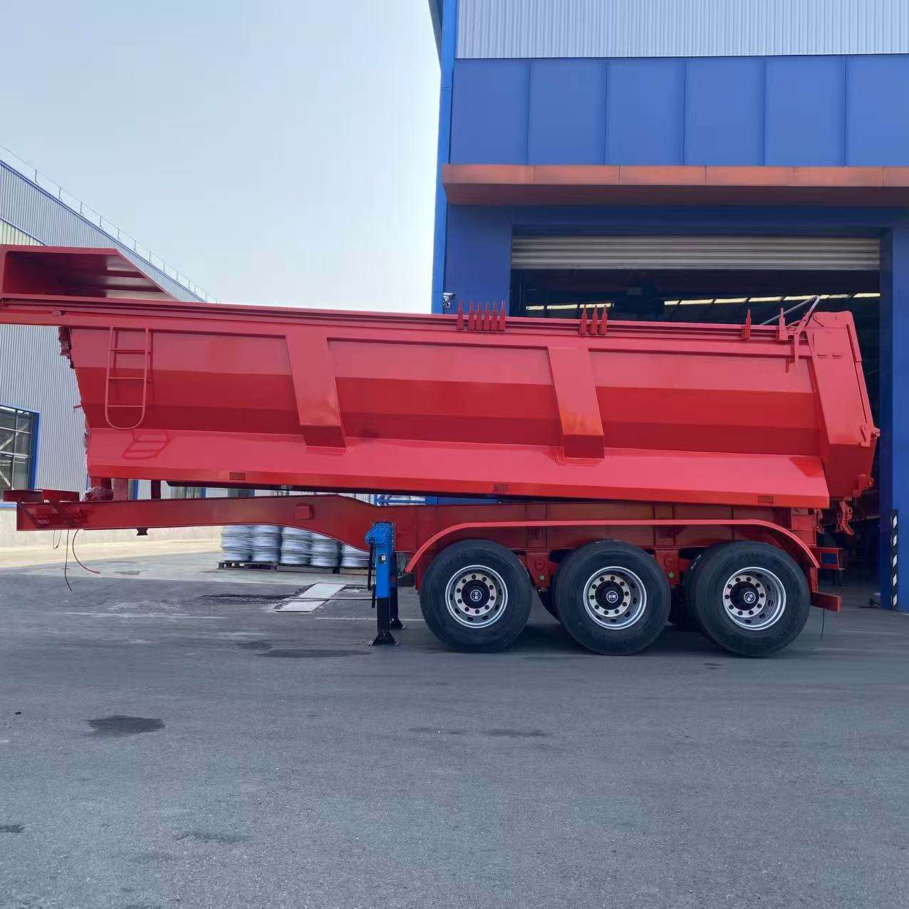U-shaped agricultural and commercial dump semi-trailer U-shaped agricultural and commercial dump semi-trailer