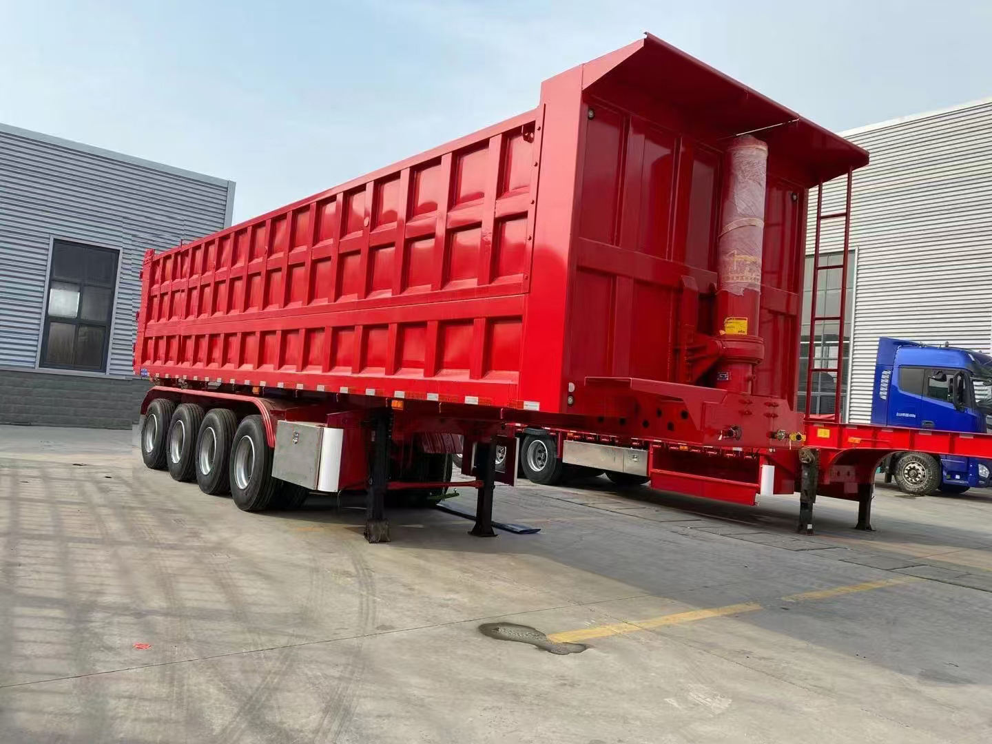 Self-Loading Rear Dump Tipper 13M Super Heavy Duty Commercial Truck Trailer Semi-Trailer Vehicle Self-Loading Rear Dump Tipper 13M Super Heavy Duty Commercial Truck Trailer Semi-Trailer Vehicle