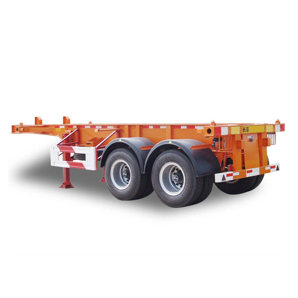 2-axis 40ft and 45ft Skeleton Semi-trailer