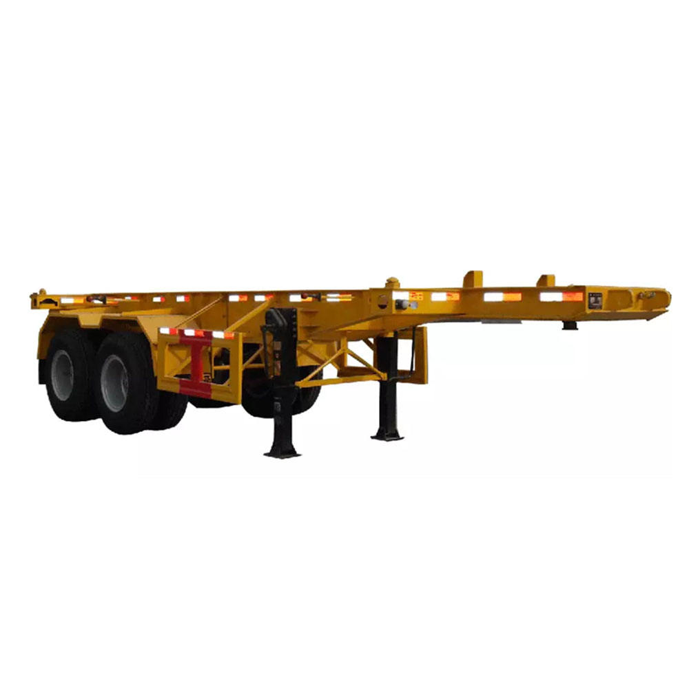 2-axis 40ft and 45ft Skeleton Semi-trailer