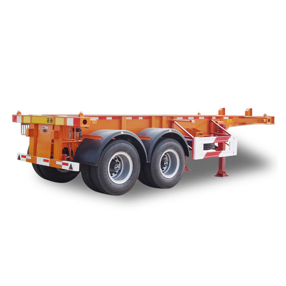 2-axis 40ft and 45ft Skeleton Semi-trailer