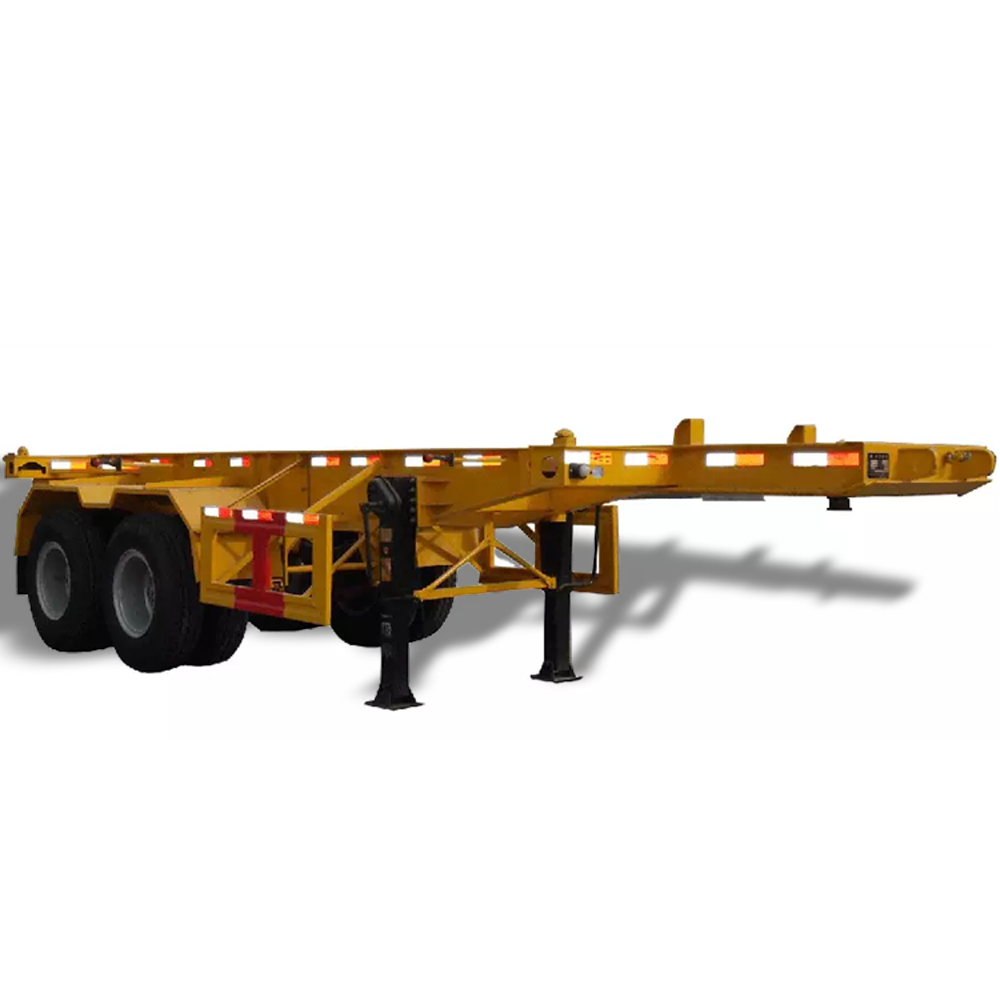 2-axis 40ft and 45ft Skeleton Semi-trailer