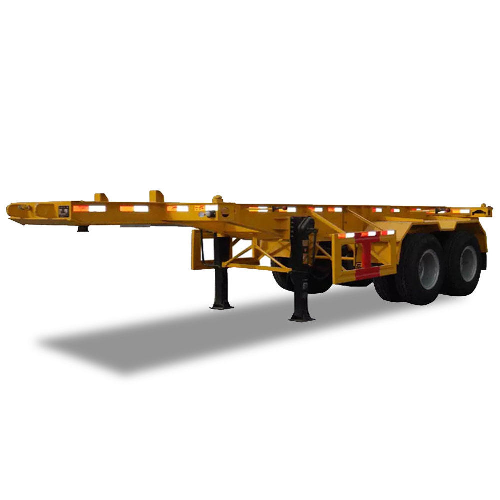 2-axis 40ft and 45ft Skeleton Semi-trailer