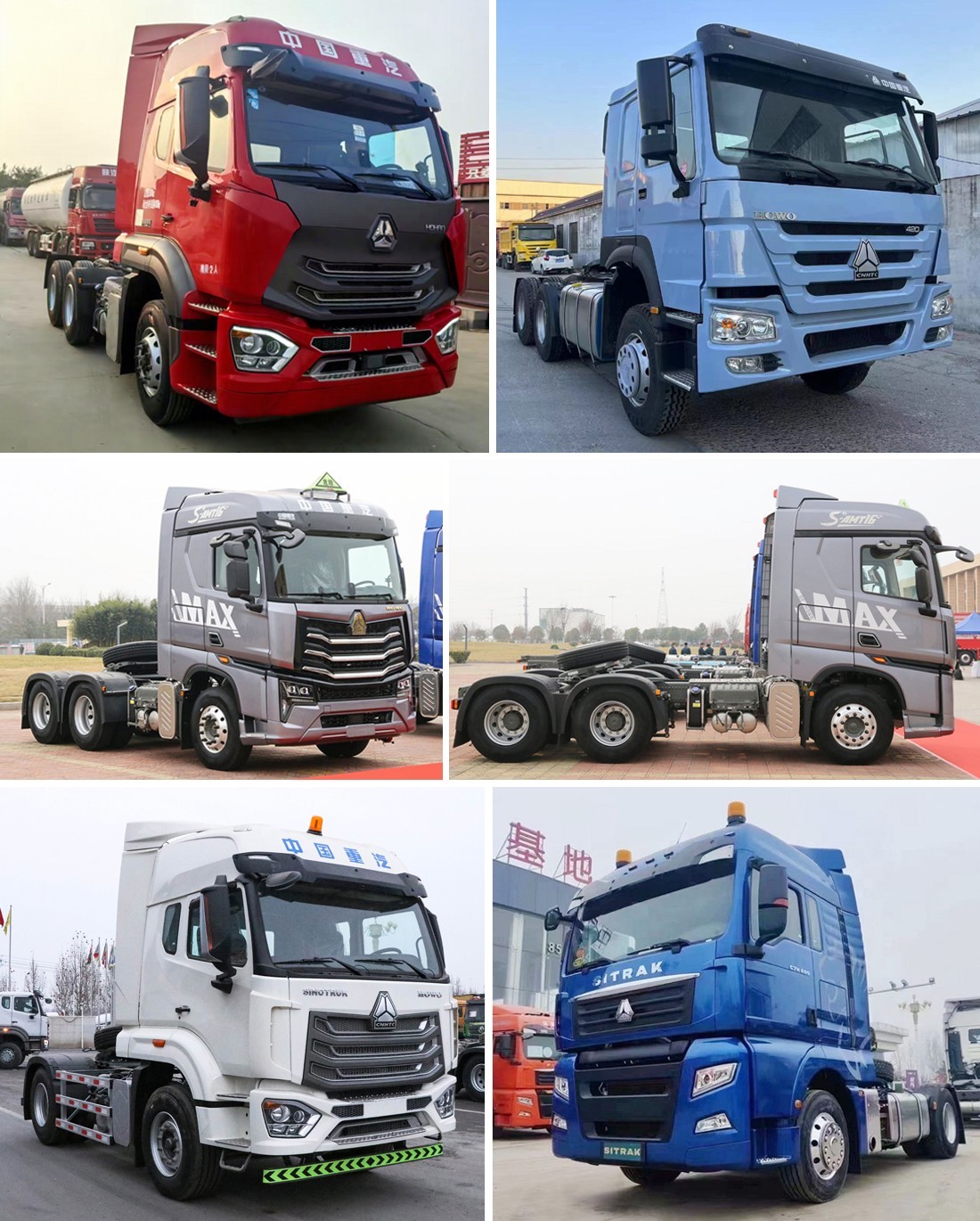 995b79d8f604ddb2c7f04fb0512e395f Sinotruck Howo TX 6X4 Heavy Duty Tractor