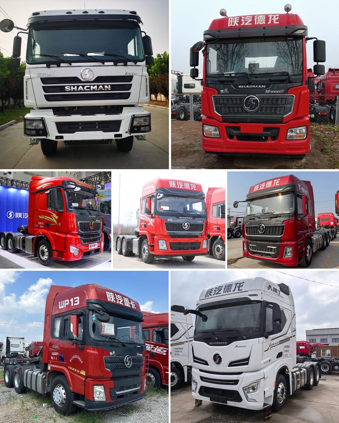 2ce0372d81ca140a9d55c3215a26a803 Shacman Delong X6000 6x4 Tractor 560-630hp