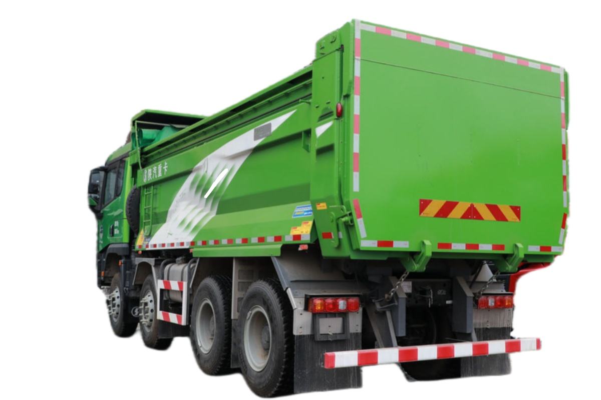 Shacman 12 Wheeler 8x4 Diesel Euro 2 Heavy Truck 18 Cubic Meter Sand  Left Hand Drive