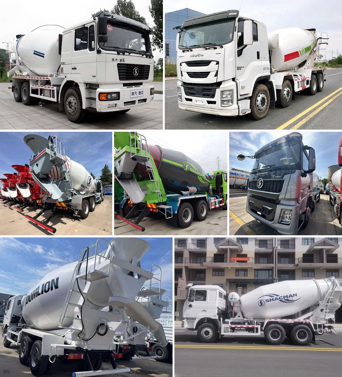 0e5e5a48e611d784b9839fd017adea8f SHACMAN 6X4 X3000 Diesel Concrete Mixer Truck with 8M3/10M3/12M3 Capacity