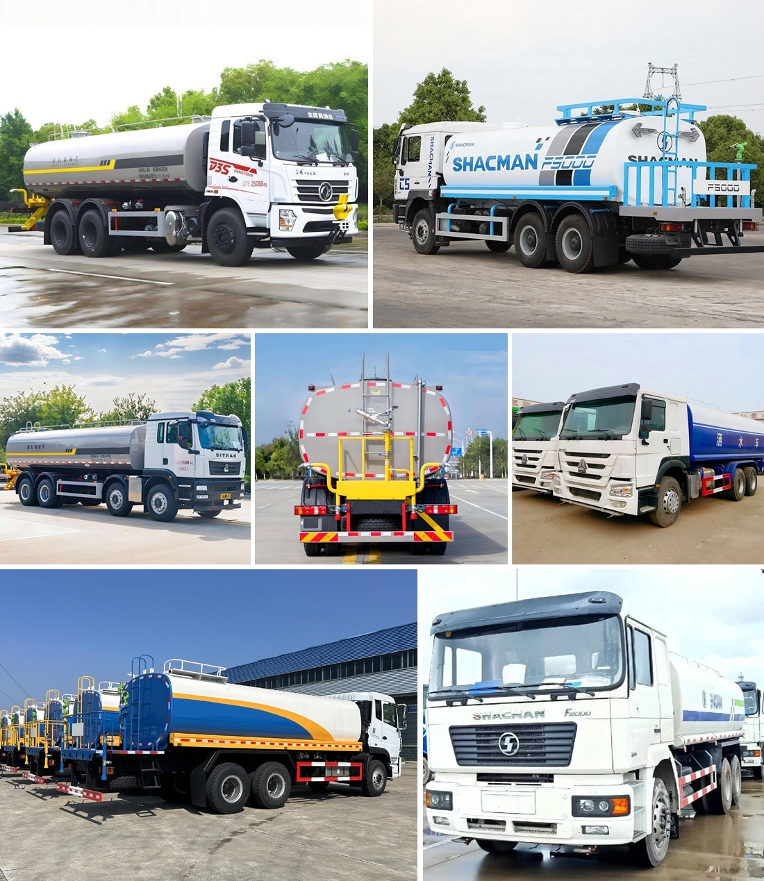 941402dee5dd17c75bae146e65dc687c SHACMAN F2000 6*4 Sprinkler Truck Water tank Truck