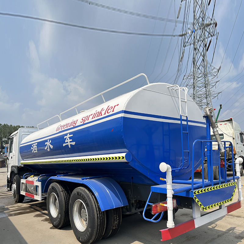 Used Sinotruk HOWO6x4 10 Wheels 20000L 25000L Road Sprinkler Water Tank Truck Water Bowser Truck Used Sinotruk HOWO6x4 10 Wheels 20000L 25000L Road Sprinkler Water Tank Truck Water Bowser Truck