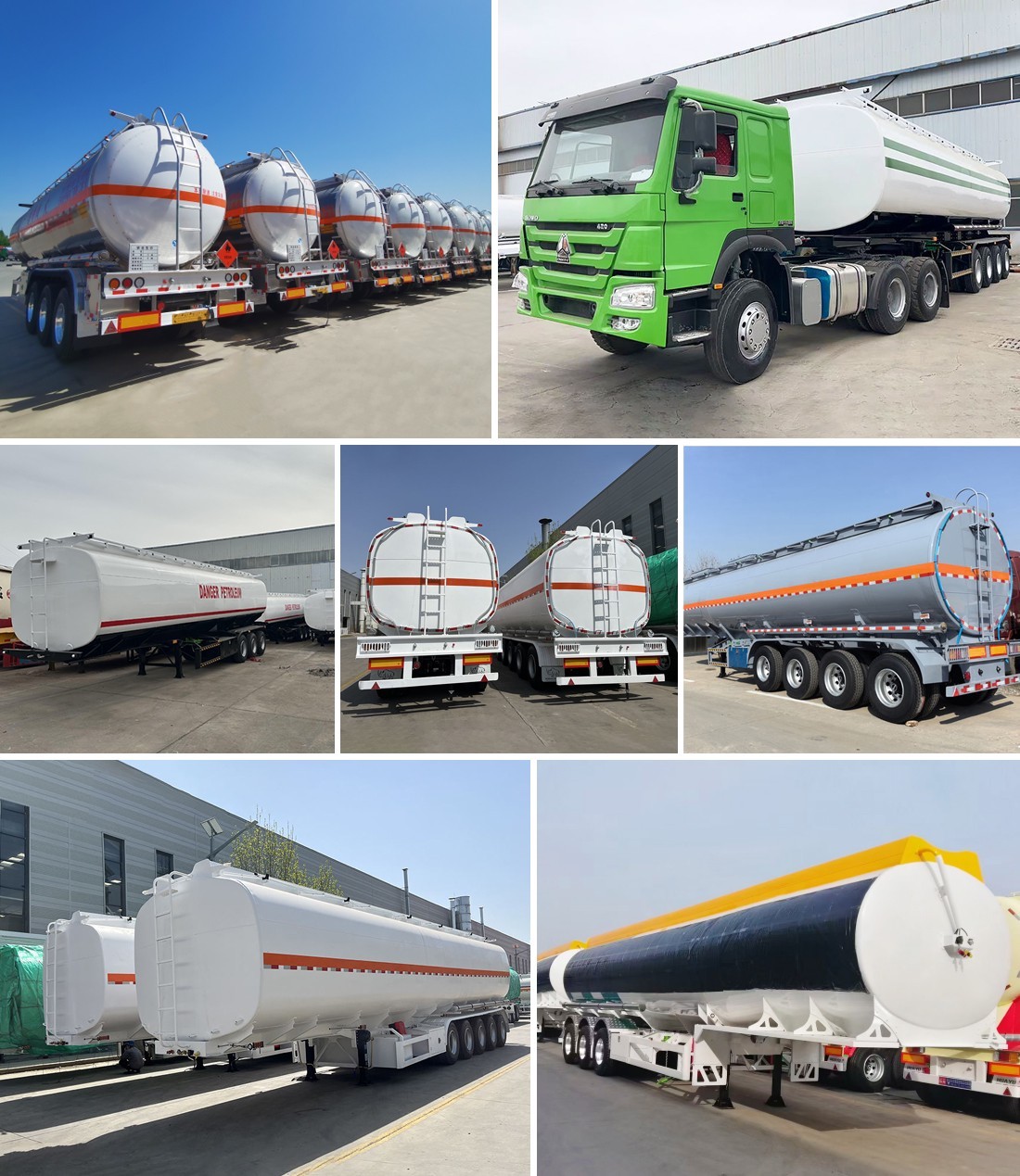 c92962d2017ed722929121afa898e63f 4 Axle 50000 Liters Fuel Tanker Oil Diesel Transport Truck Semi Tank Trailer