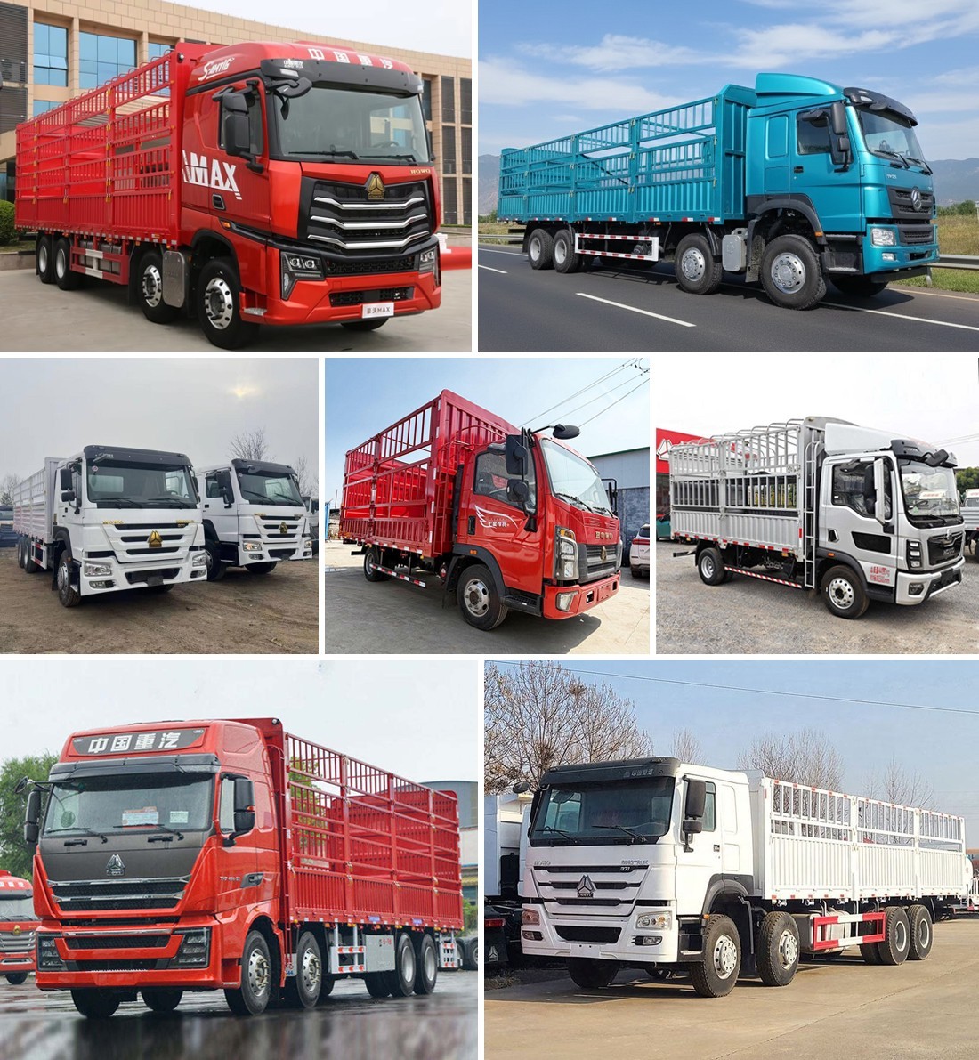 b94f5b965c3c7b14498bd5fa110bad94 Livestock Transport Truck HOWO 6x4