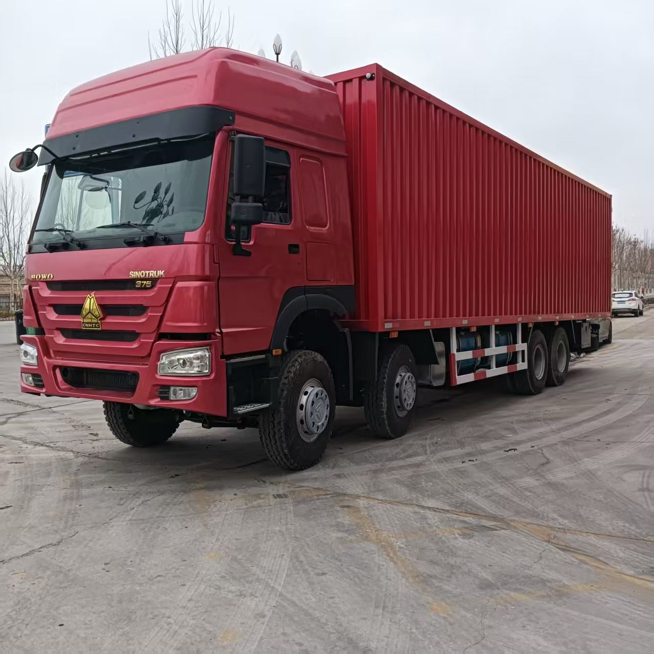 Commercial Box Truck Large Space 26 Ft Long Distance Express Distribution Howo Box Truck Commercial Box Truck Large Space 26 Ft Long Distance Express Distribution Howo Box Truck