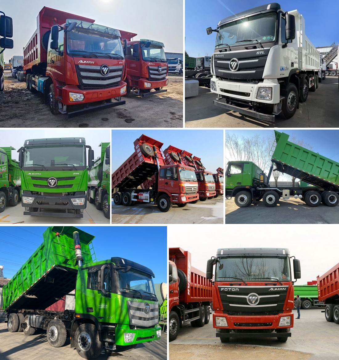 cfd66f8cb6c8cf4e66e0b74452096349 Foton Auman Etx 9 Series Used 336hp 5.6m 6x4 Dump Truck Heavy Duty Truck