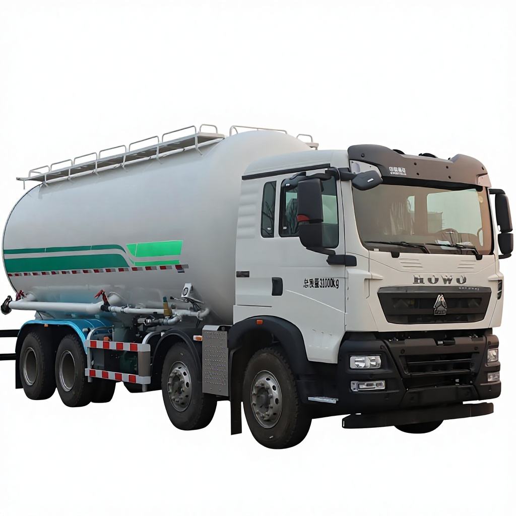 Heavy Duty 40CBM Bulk Cement Transport Truck Bulk Powder Tanker Truck