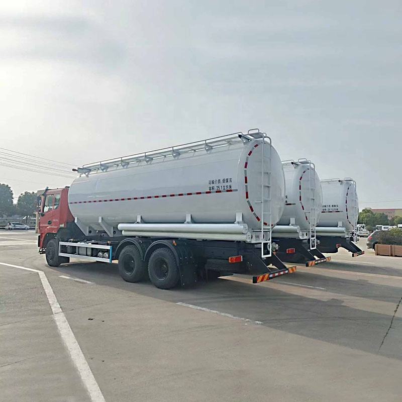 Dongfeng 6x4 25CBM 2-50Ton Bulk Cement Flyash Powder Transport Tank Truck