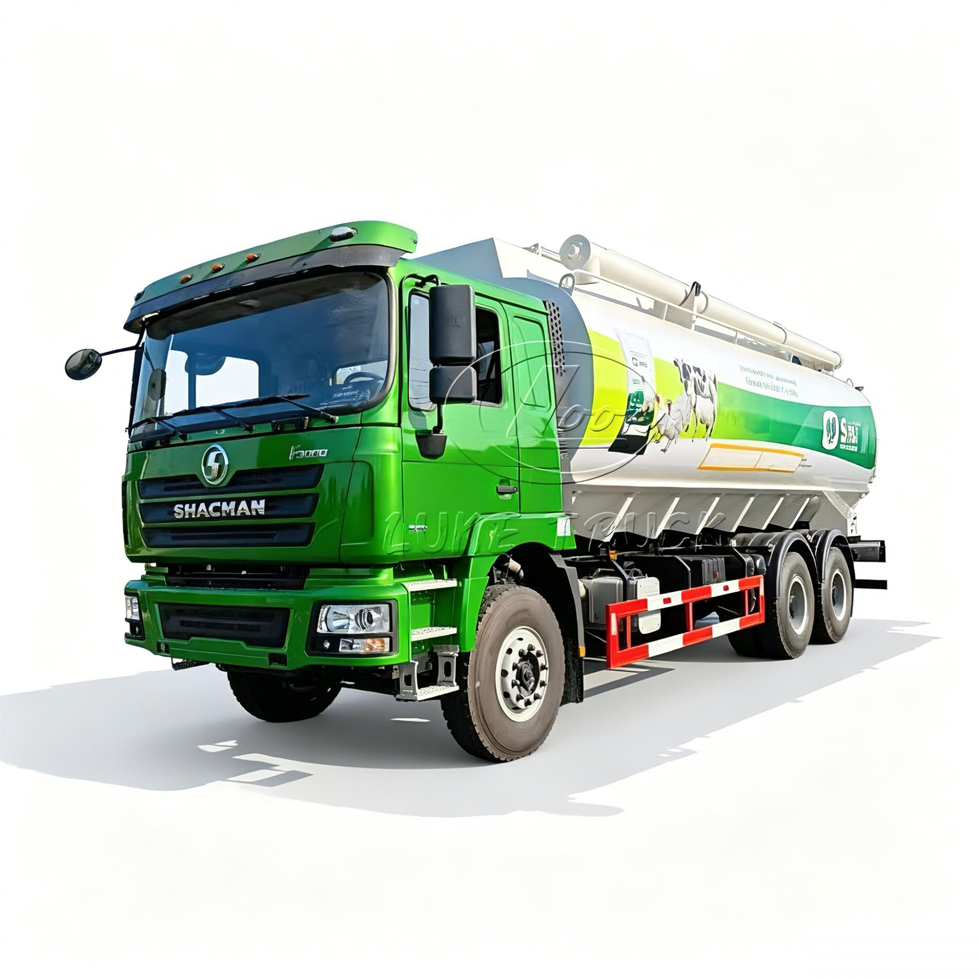 Shacman H3000 6x4 Bulk Cement Truck Flexible Configuration Multi Purpose for Cement Fly Ash Mineral Powder Transportation