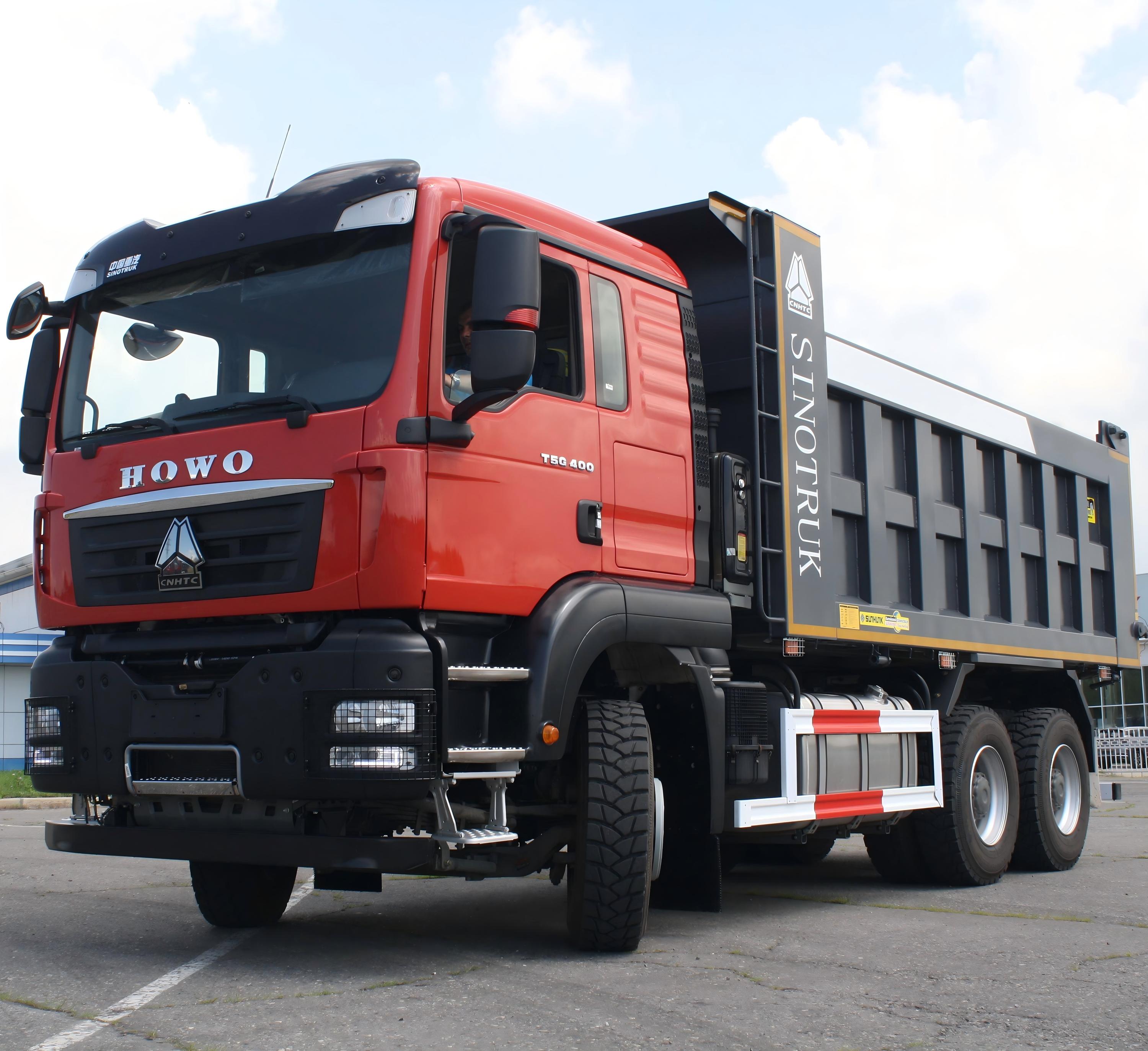 howo 400hp dump truck