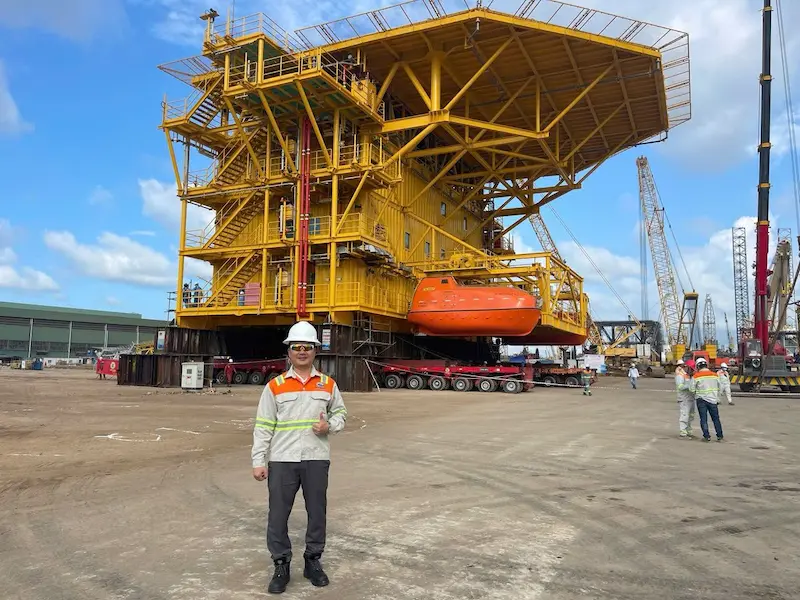 Vietnam Ho Chi Minh Offshore Platform Project