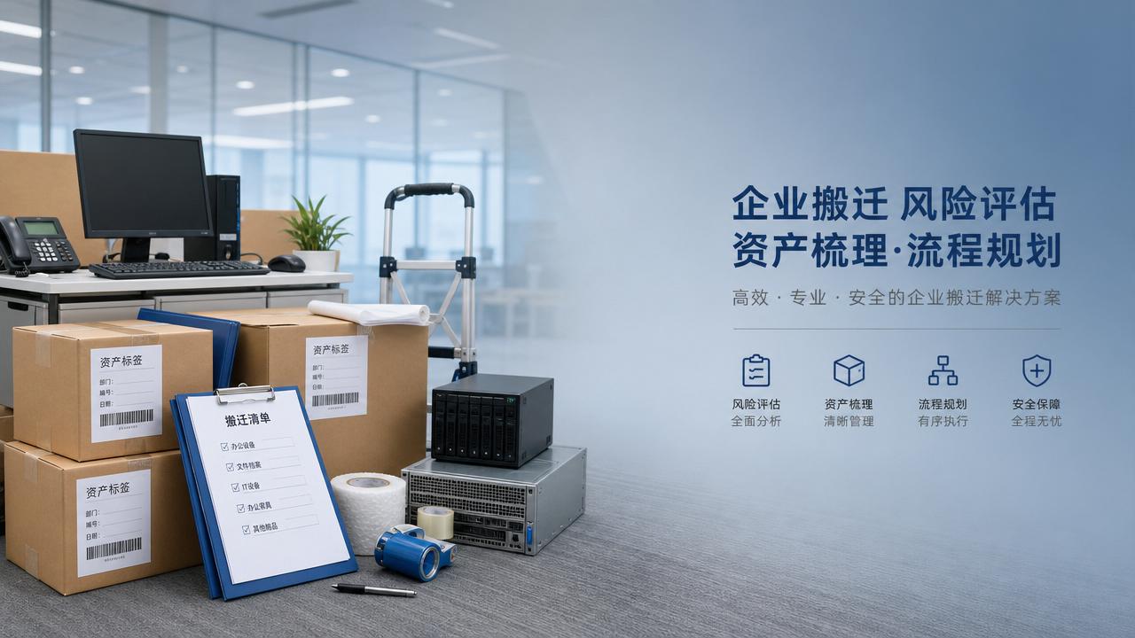 企业搬家常见问题：搬迁风险该提前多久评估