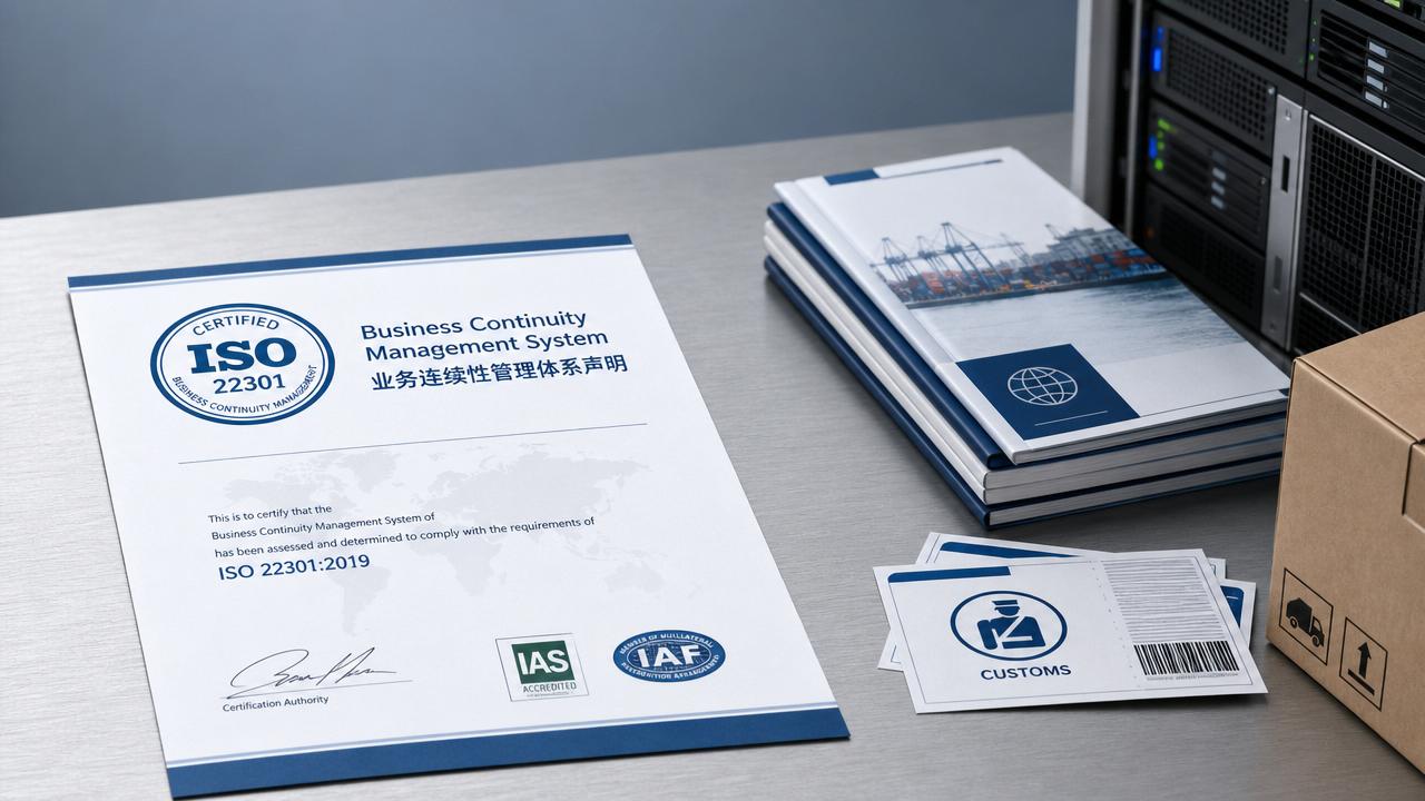 美国CBP新规生效：商务服务进口须同步提交ISO 22301声明