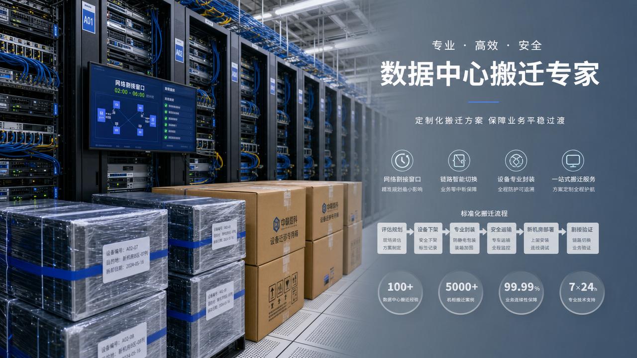 南京机房搬家方案定制前为何要先摸清网络割接窗口