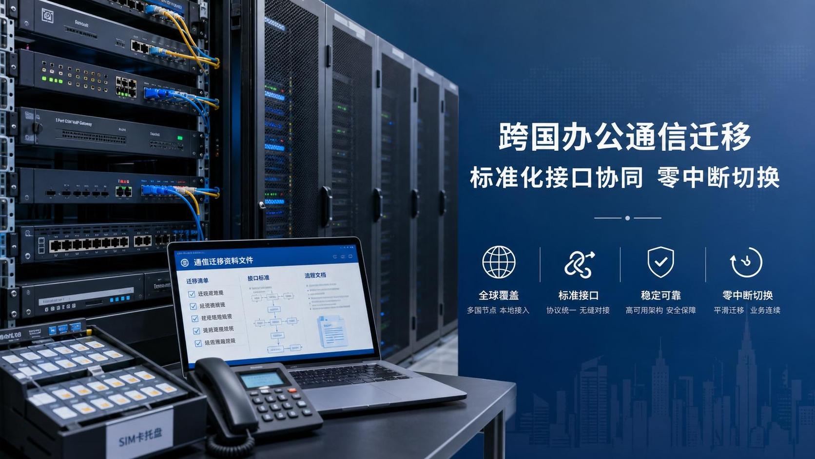 电信网上营业厅国标发布，牵动跨国办公通信迁移